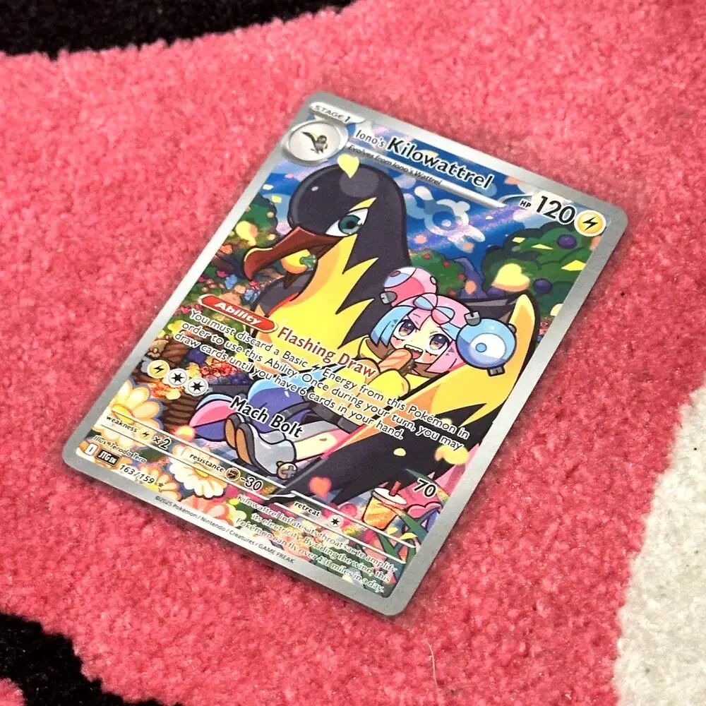 Iono's Kilowattrel #163 – Pokémon Journey Together – As Pictured